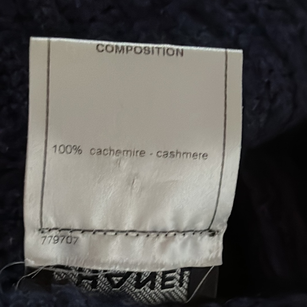 Chanel Vintage 2008 Sweater Dress Bow tie 36 - Picture 7 of 10